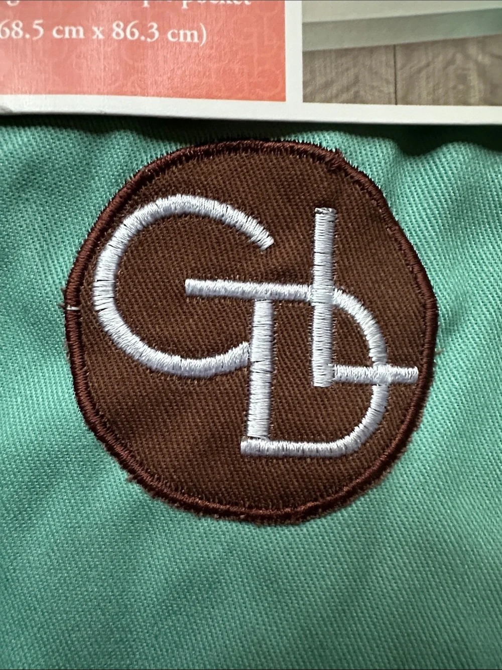 Giada De Larentiis Target Apron Cotton Adjustable Drawstring Ties Triple Pockets
